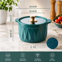 Ceramic Casserole Stew Pot for Cooking