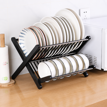 New Folding Kitchen Draining Rack for Utensil Storage