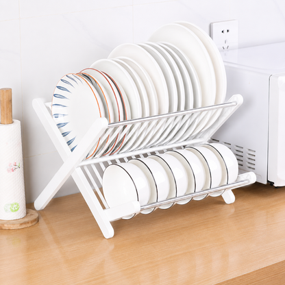 New Folding Kitchen Draining Rack for Utensil Storage