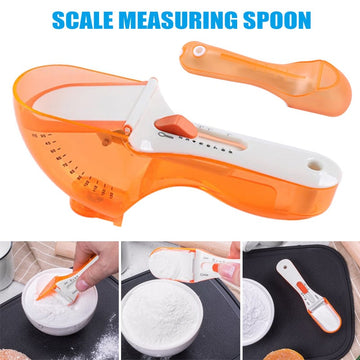 Magnetic Adjustable Seasoning Measuring Spoon Gadget