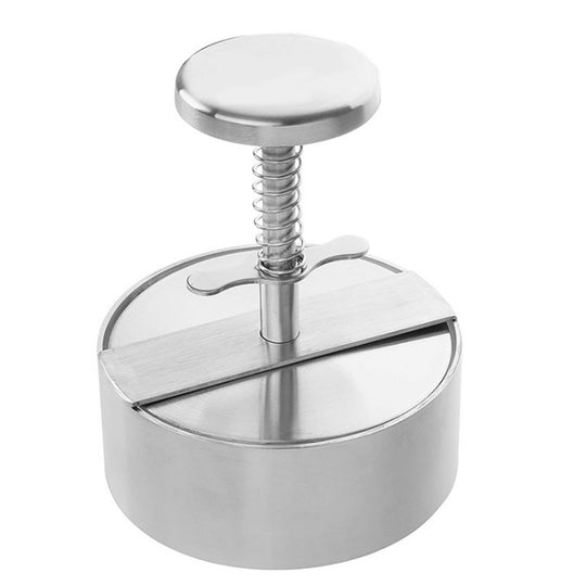 Stainless Steel Burger Press Mould Kitchen Gadget